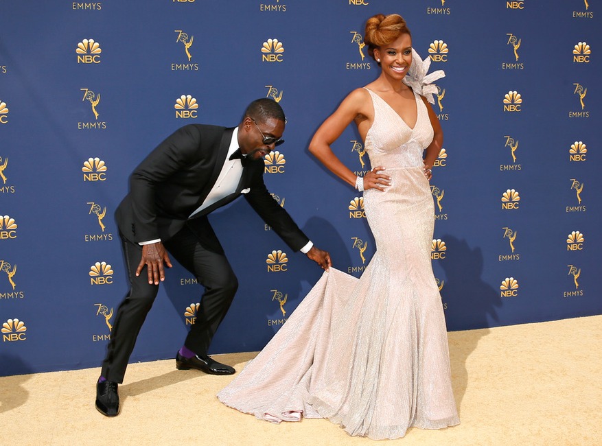 Sterling K. Brown, Ryan Michelle Bathe, 2018 Emmys, 2018 Emmy Awards, Candids